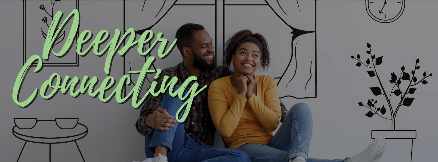 Happy couple at retreat